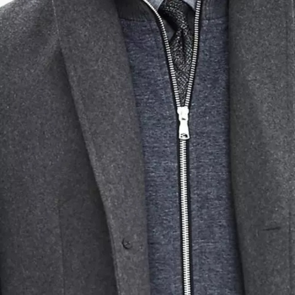 Mens Layered Topcoat Banana Republic - Picture 7 of 10